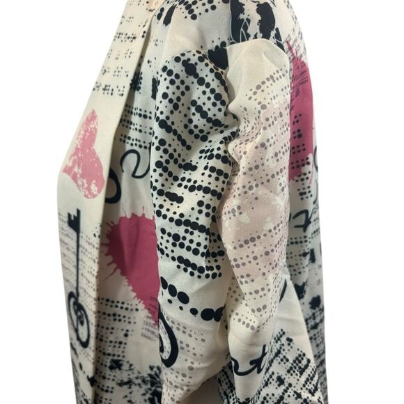 Brand‎ new with Tags Lily Firmiana Open Front Skeleton Key Cardigan XL - Picture 4 of 10